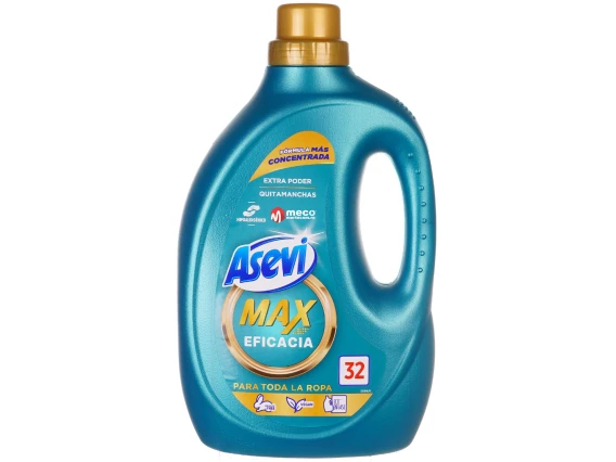 Detergent lichid Asevi Max Eficacia 1,6 litri 32 spalari
