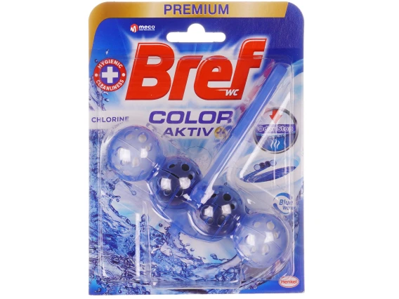 Odorizant WC Bref Color Aktiv 55gr 1 buc  (Chlorine)