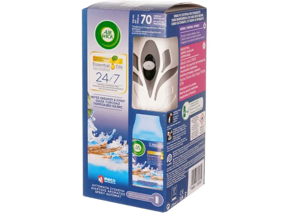 Dispenser odorizant si rezerva AirWick (Turquoise Oasis)