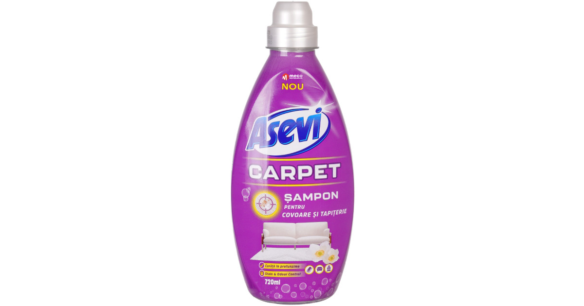 Sampon pentru covoare si tapiterie Asevi Carpet 720ml - Mertecom