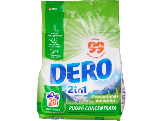 Detergent automat rufe Dero 2in1 Prospetimea Muntelui 1,5kg 20 spalari