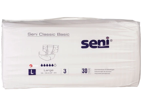 Scutece pentru adulti Seni Basic L 30 buc/set