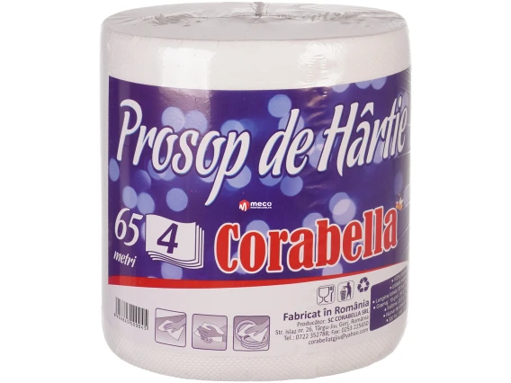 Prosop de hartie Corabella 4 straturi 300 foi