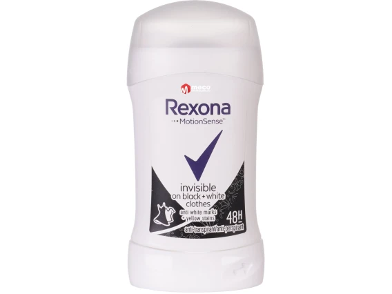 Deodorant stick Rexona Invisible on Black + White 