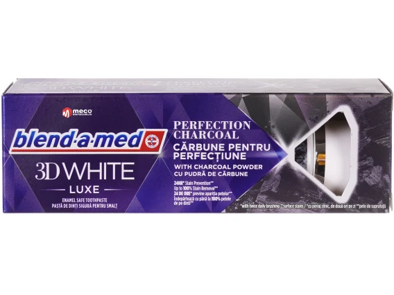Pasta de dinti Blend-a-Med White Lux Protection Charcoal 75ml
