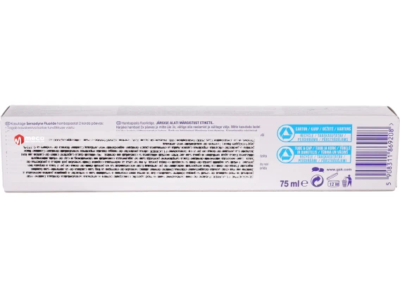 Pasta de dinti Sensodyne Fluoride 75 ml