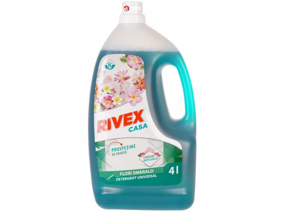 Detergent universal Rivex Casa 4L Flori Smarald