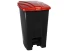 Cos colectare selectiva din platic cu pedala MZED1470R 70 litri H-75cm (Rosu)
