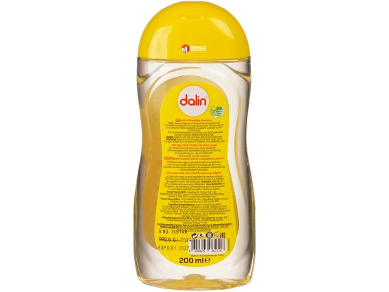 Dalin sampon pentru pieptanare usoara 200 ml