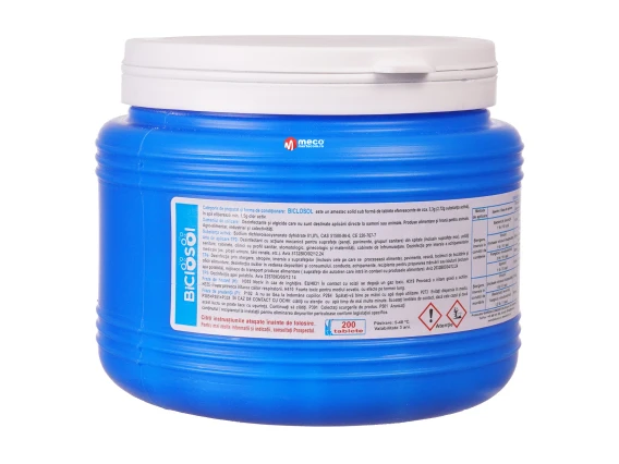 Dezinfectant efervescent Cloramina Biclosol 200 tablete