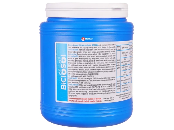 Dezinfectant efervescent Cloramina Biclosol 300 tablete