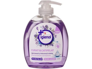 Săpun lichid antibacterian Igienol 300ml (Lavanda)