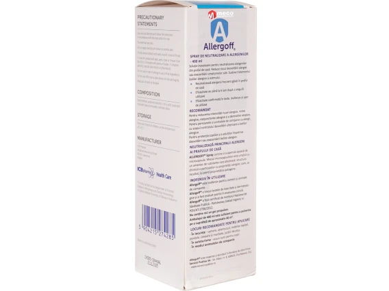 Allergoff spray pentru neutralizare alergeni 400 ml