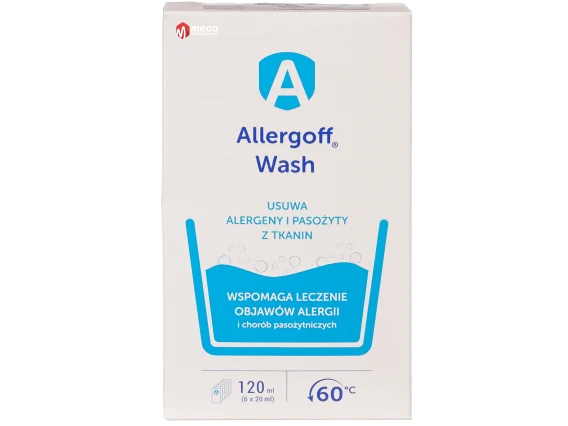 Allergoff wash plicuri pentru neutralizare alergeni 6 buc x 20 ml