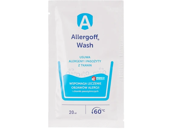 Allergoff wash plicuri pentru neutralizare alergeni 6 buc x 20 ml