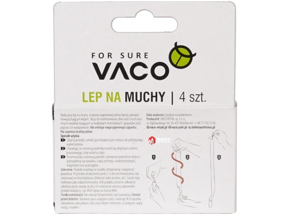 Vaco panglica muste 4 buc/set