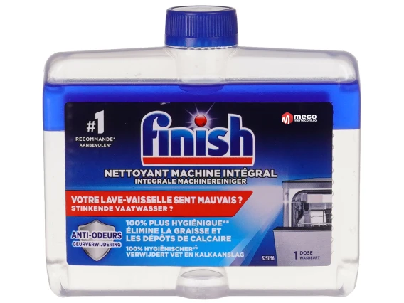 Solutie curatare masina de spalat vase Finish Hygienic Clean 250ml