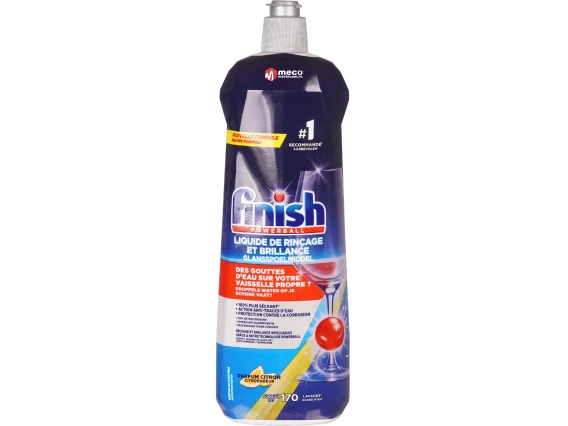Solutie pentru clatire si stralucire Finish Rinse & Shine Lemon 800 ml