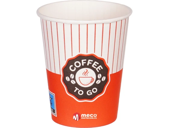 Pahare carton unica folosinta 8 oz Coffee To Go