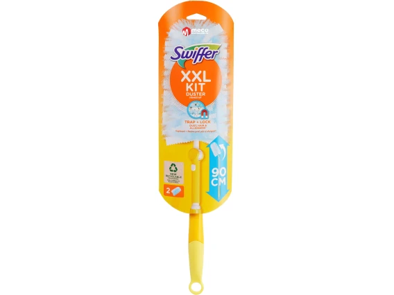 Swiffer XXL kit pamatuf cu maner lung + 2 rezerve