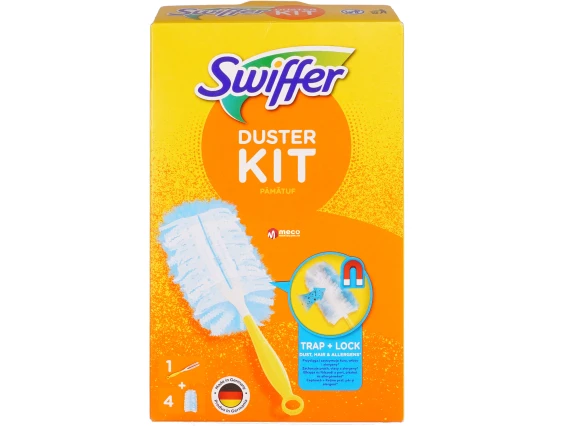 Pamatuf Swiffer duster kit suport + 4 rezerve