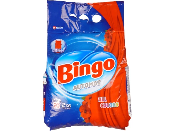 Detergent rufe automat Bingo 2 kg Color