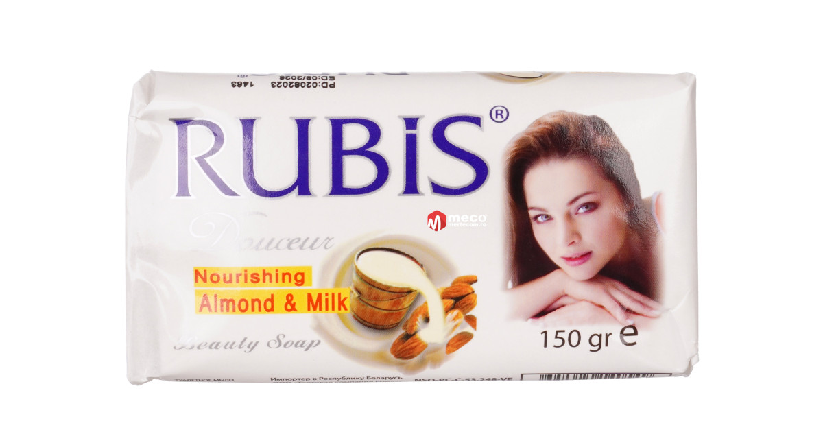 Sapun solid Rubis 150 gr Almond & Milk - Mertecom.ro