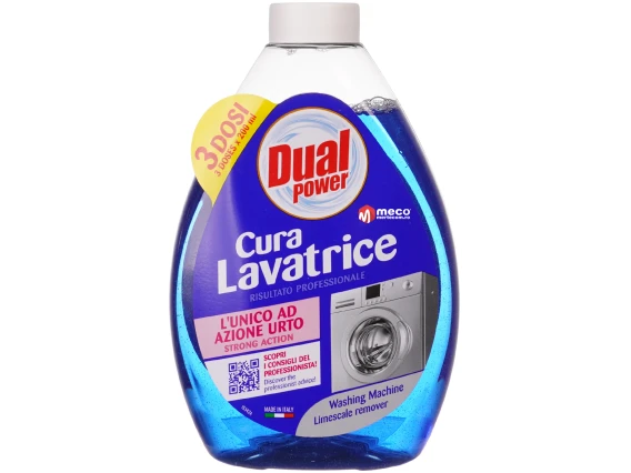 Solutie pentru curatat masina de spalat Dual Power 600 ml