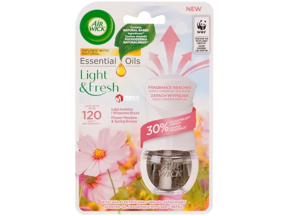 Aparat odorizant si rezerva AirWick (Flower Meadow)