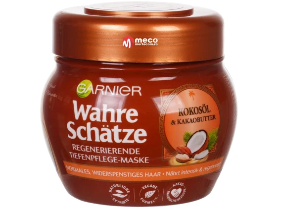 Masca pentru par Garnier Coconut Oil & Cocoa Butter 300 ml