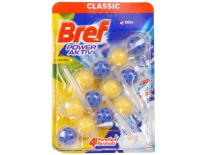 Odorizant WC Bref WC Power Aktiv 3buc (Lemon)