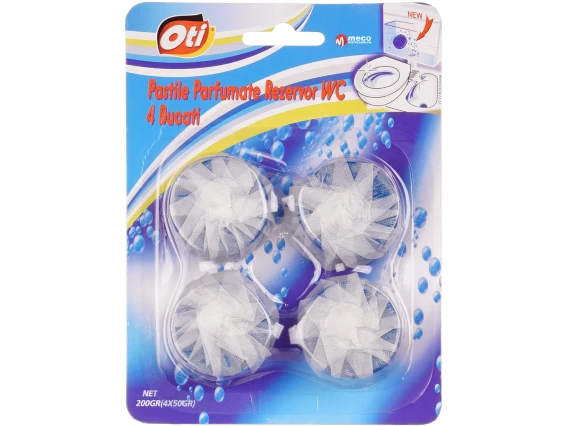 Pastile parfumate rezervor WC Oti 4 bucati
