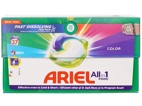 Detergent  Ariel All in 1 capsule 37 bucati (Color)