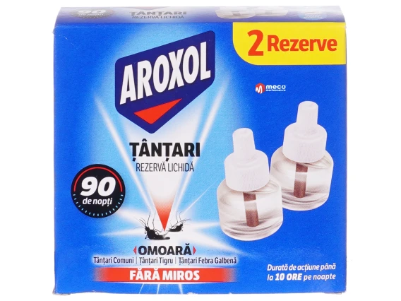 Rezerve lichid impotriva tantarilor Aroxol 2buc 35ml