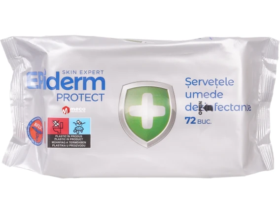 Servetele umede dezinfectante Epiderm Protect 72buc