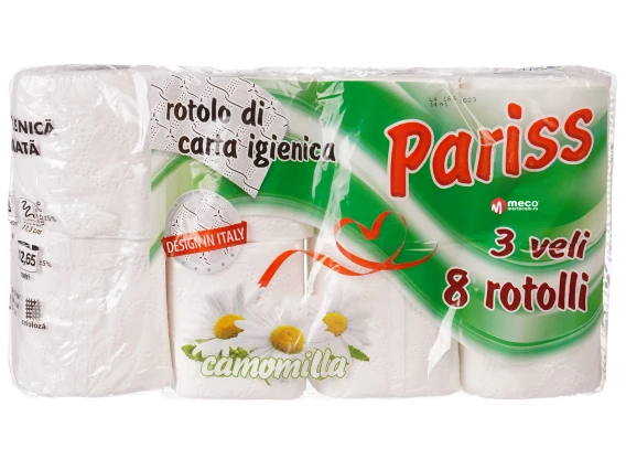 Hartie igienica Pariss 8 role 3 straturi Musetel
