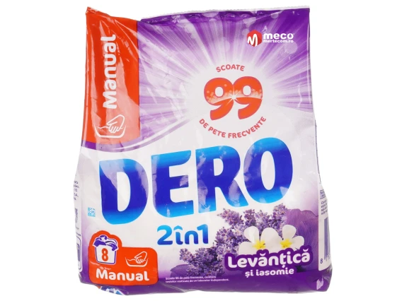 Detergent rufe manual Lavanda Dero 2in1 400gr