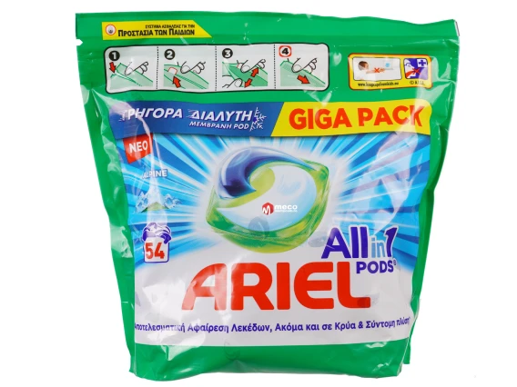Detergent Ariel All in 1 capsule 54 bucati Alpine