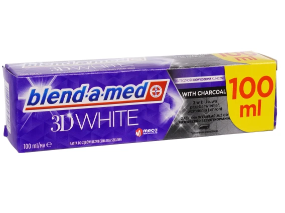 Pasta de dinti Blend-a-Med 3D White With Charcoal 100 ml