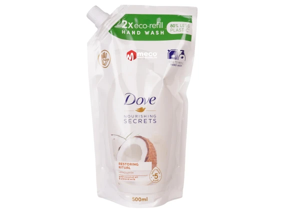 Săpun lichid cremă Dove rezervă  500 ml (Restoring Ritual)