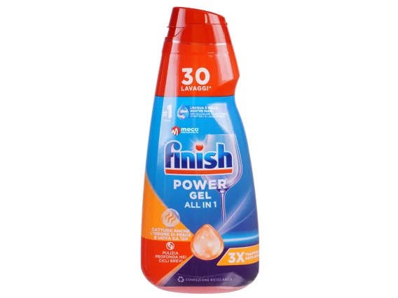 Finish Power All in 1 Max Anti-Odore gel 600 ml 