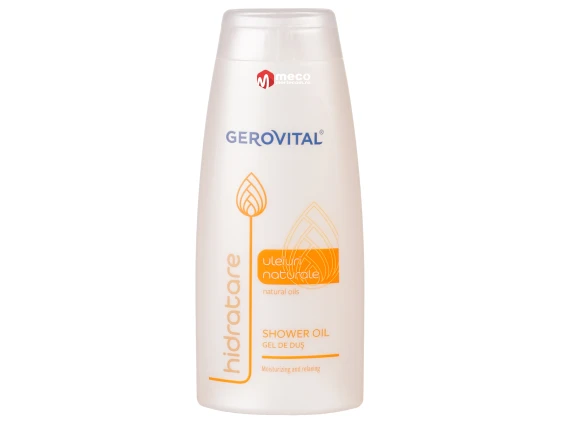 Gel de dus Gerovital Uleiuri Naturale 400 ml