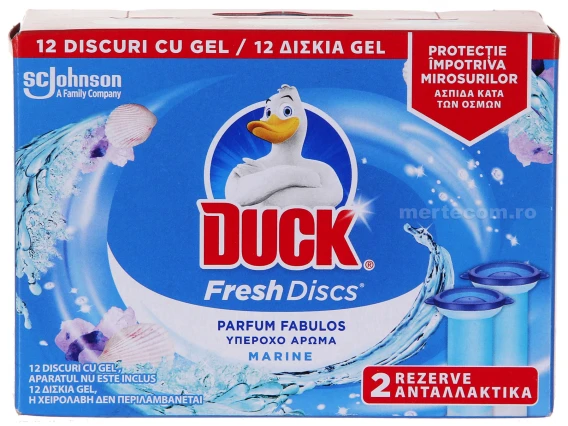 Rezerve odorizant WC Duck Fresh Discs (Blue)