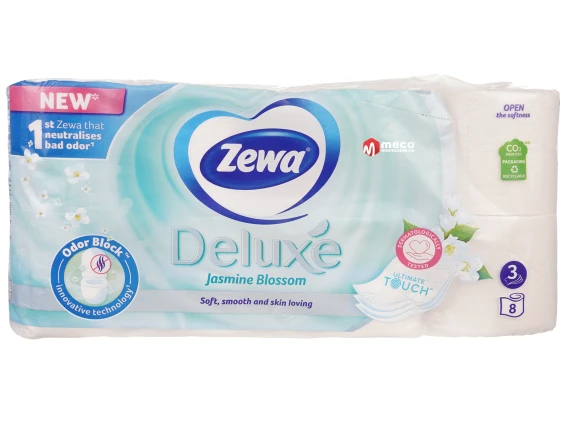 Hartie igienica Zewa parfumata 8role 3straturi (Iasomie)