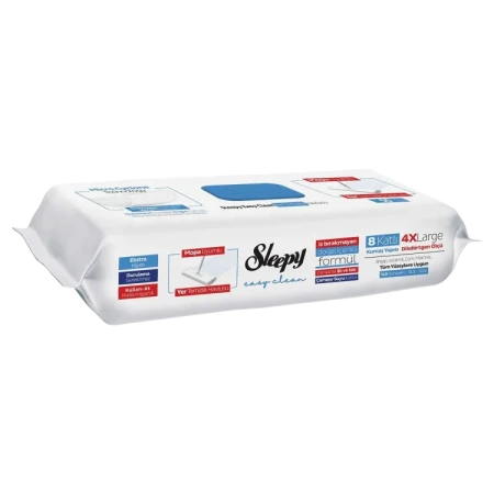 Lavete umede pentru pardoseli Sleepy Bleach Additive 50buc