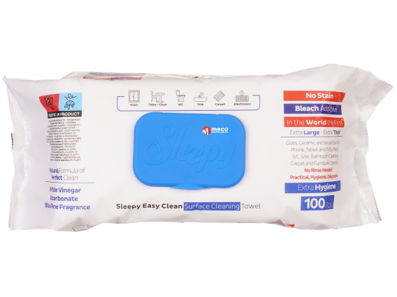 Servetele umede multisuprafete Sleepy Bleack Additive 100 buc