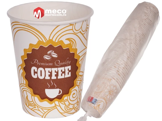 Pahare carton unica folosinta 7 oz Coffee