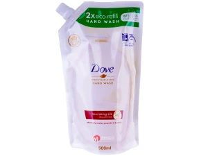 Săpun lichid cremă Dove rezervă  500 ml (Fine silk)