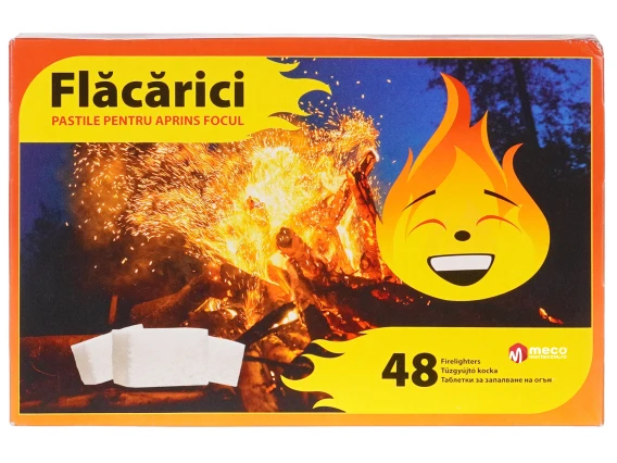 Pastile pentru foc Flacarici 48 bucati