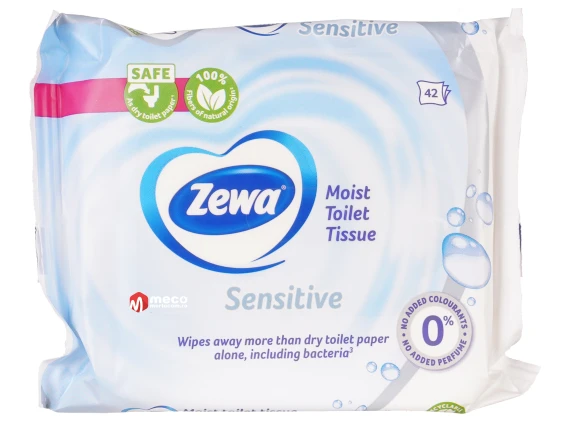 Hartie igienica umeda Zewa 42bucati (Sensitive)